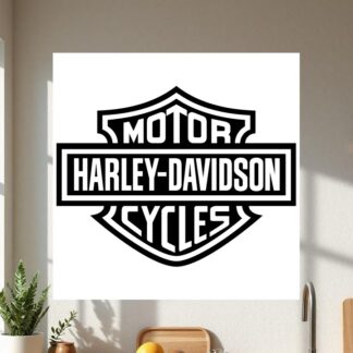 Sticker Autocollant harley davidson brand logo  BRD10