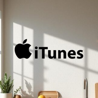 Sticker Autocollant i_tunes brand logo  BRD18