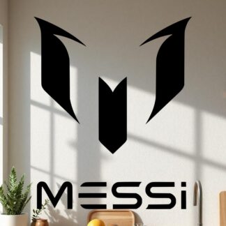 Sticker Autocollant messi brand logo  BRD20