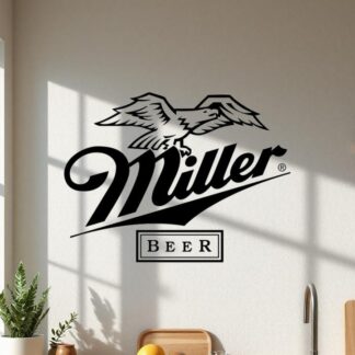 Sticker Autocollant miller beer brand  BRD21020