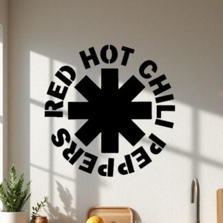 Sticker Autocollant red hot chili pepers musique brand  BRD21028
