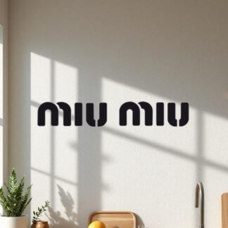 Sticker Autocollant miumiu brand  BRD21037