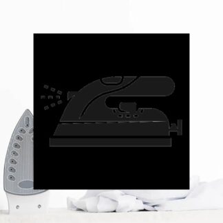 Sticker Autocollant fer a repasser buanderie  BU200676