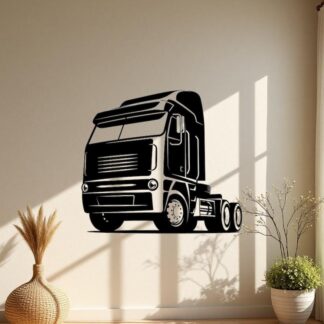 Sticker Autocollant camion  silouhette BVw18728