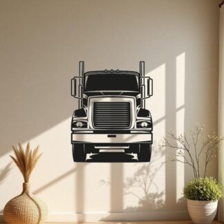 Sticker Autocollant camion  silouhette BVw18740