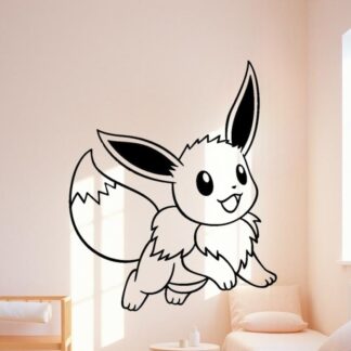 sticker autocollant Pokemon manga evoli 4 BYSI2