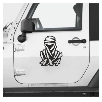 Sticker Autocollant  4x4 Touareg