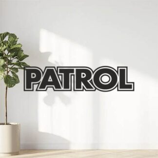 Sticker Autocollant  4x4 Patrol
