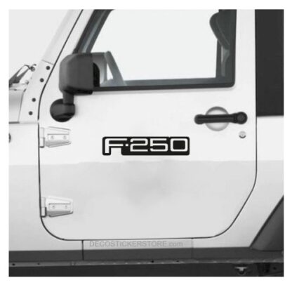 Sticker Autocollant f-250