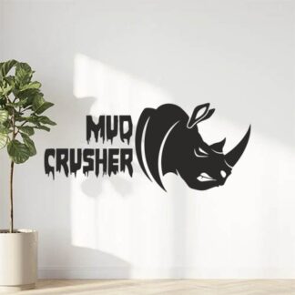 Sticker Autocollant  4x4 Mud Crusher