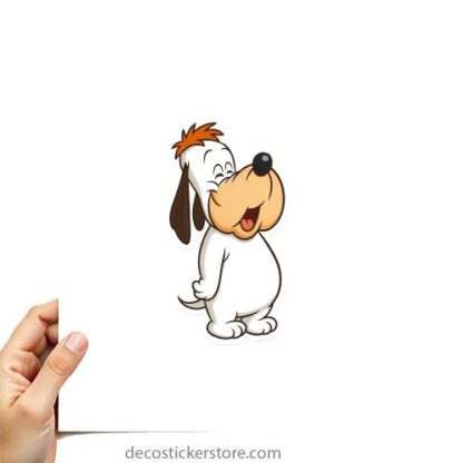 Autocollant Droopy heureux décoration decostickerstore - CCFYWL