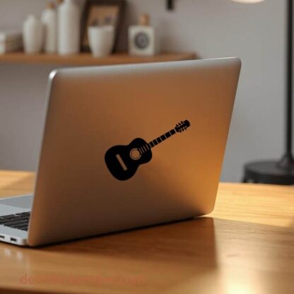sticker autocollant musique guitare 4 CFBVX