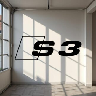 sticker autocollant Audi 6 CHCHA