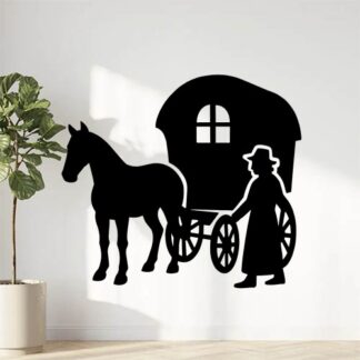 Sticker autocollant בגנון צוענים décoration decostickerstore - CMHKI1