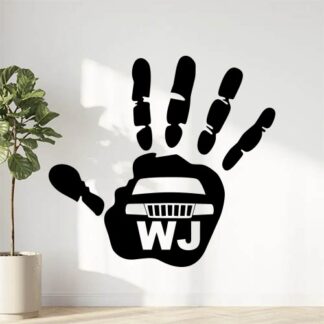 sticker autocollant Jeep 4x4 9 CSX91