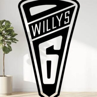 sticker autocollant Jeep Willys 5 CTQFN