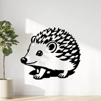 sticker autocollant hérisson animaux 9 CWGSJ