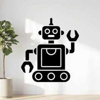 sticker autocollant Robot héro 5 CY0DQ