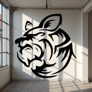 Sticker Autocollant Ours Tribal