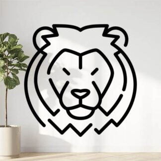 sticker autocollant Lion animaux 3 DGCVU