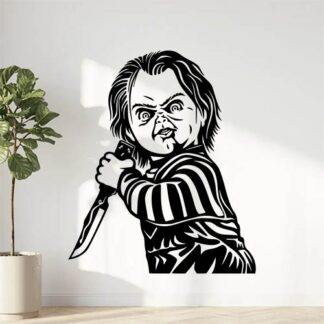 sticker autocollant Chucky héro poupée Halloween 2 DGLPW