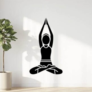 sticker autocollant zen yoga 3 DIOOP