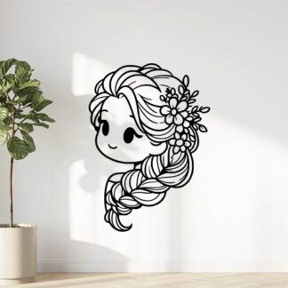 sticker autocollant Elsa reine-des-neiges Disney 7 DK5XB