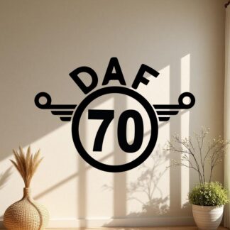 Sticker Autocollant  daf 70 camion disque limitation  DLC547886