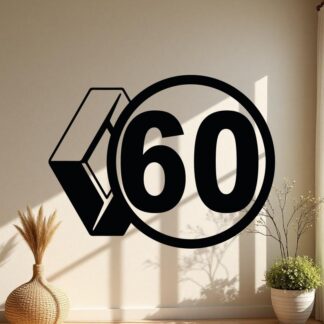 Sticker Autocollant  renault 60 camion disque limitation  DLC547897