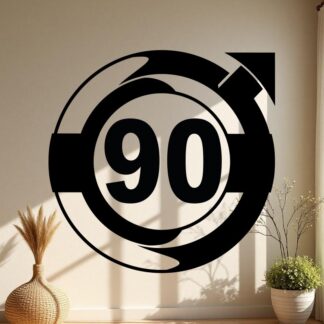 Sticker Autocollant  volvo 90 camion disque limitation  DLC547904