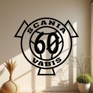 Sticker Autocollant  scania vabis 60 camion disque limitation  DLC547922