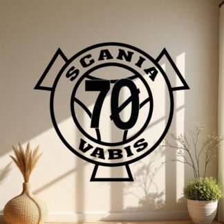 Sticker Autocollant  scania vabis 70 camion disque limitation  DLC547923