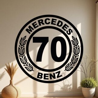 Sticker Autocollant mercedes 70 camion disque limitation  DLC547934