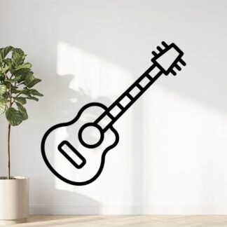 sticker autocollant musique guitare 4 DNF4T