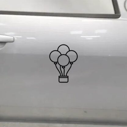 sticker autocollant montgolfière 9 DPUCB
