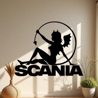 sticker autocollant SCANIA camion sexy 1 DSCMB