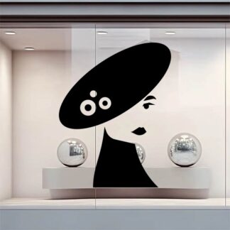sticker autocollant fashion vitrine métier DYLX0