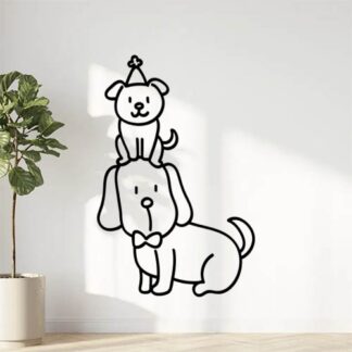 sticker autocollant chien animaux 10 DZ1RK