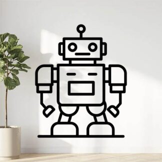 sticker autocollant Robot héro 2 E9AZY