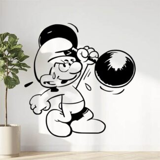 sticker autocollant schtroumpfs 1 EA1LZ