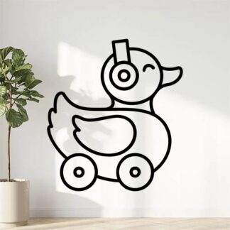 sticker autocollant animaux canard 4 EC1SX