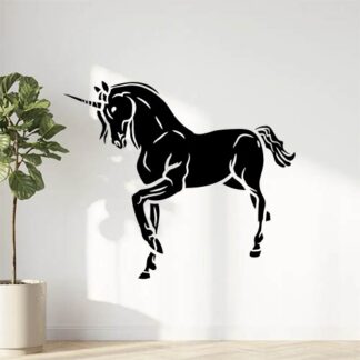 sticker autocollant licorne équidé cheval animaux 5 EFQQK