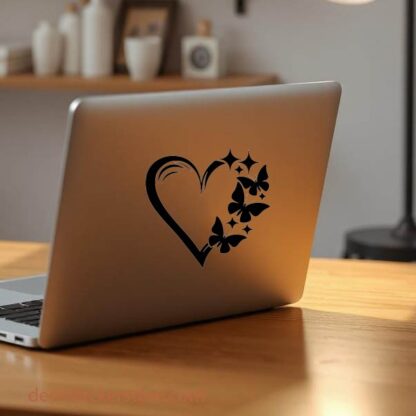 sticker autocollant Coeur love 3 EFYBQ