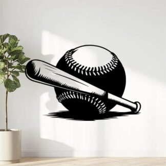 sticker autocollant sport baseball 2 EMYAA