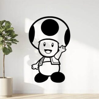 Sticker Autocollant toad mario bross hero  EN544