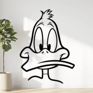 Sticker Autocollant Daffy duck hero  EN545