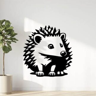 sticker autocollant hérisson animaux 4 EZHUU