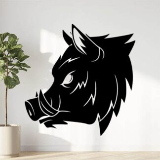 Sticker Autocollant Sanglier Profil