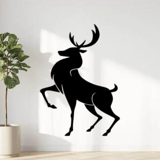 Sticker Autocollant Cerf Majestueux