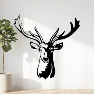 Sticker Autocollant Cerf